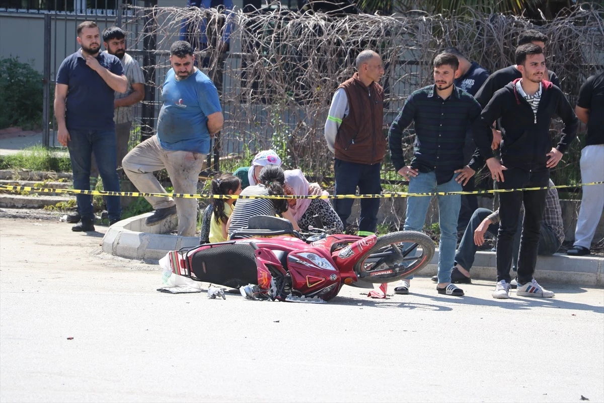 Adana'da motosiklet kazası: 1 ölü, 1 yaralı