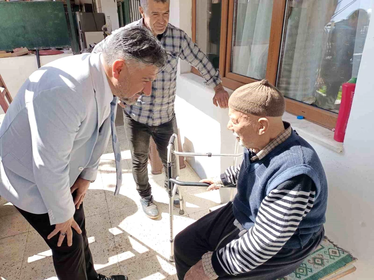 Aydın Aile ve Sosyal Hizmetler İl Müdürü Abdullah Kömürcüoğlu Kırsalda İhtiyaç Sahipleriyle Buluştu