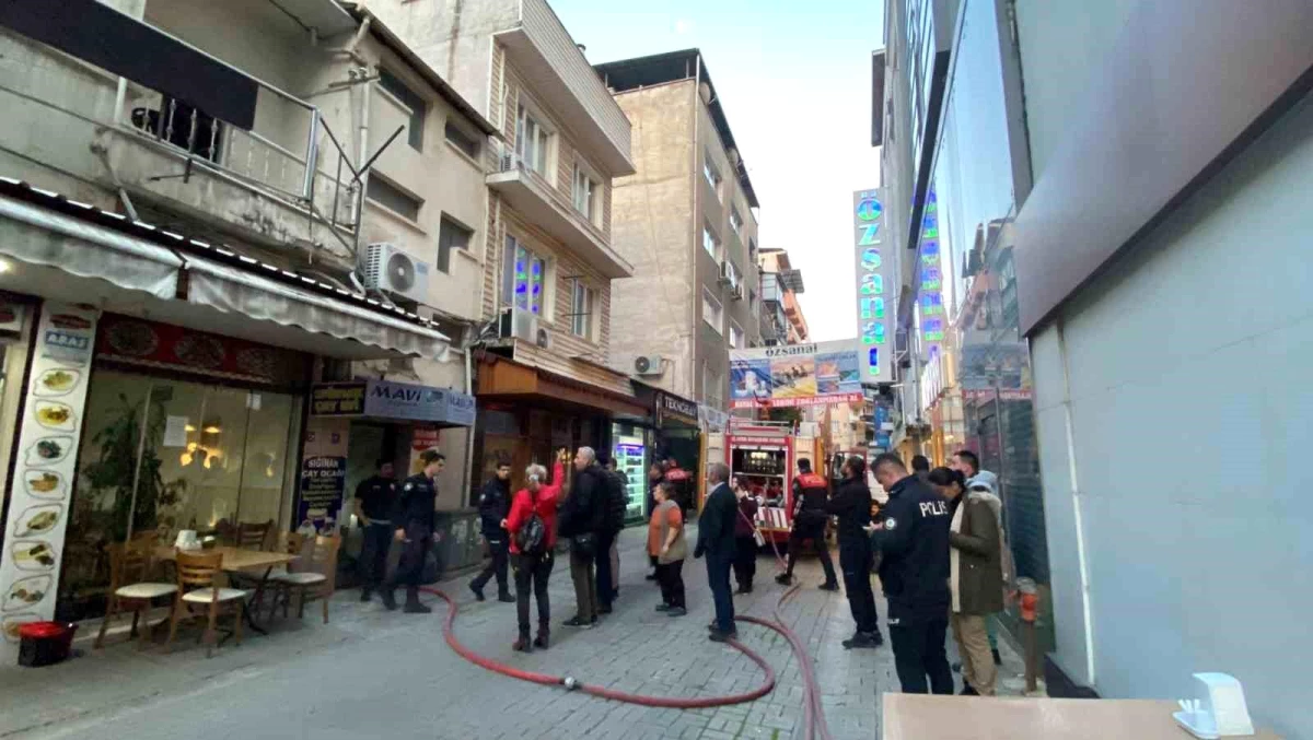 Aydın'da İşyerinde Yangın: Kısa Süreli Panik Yaşandı