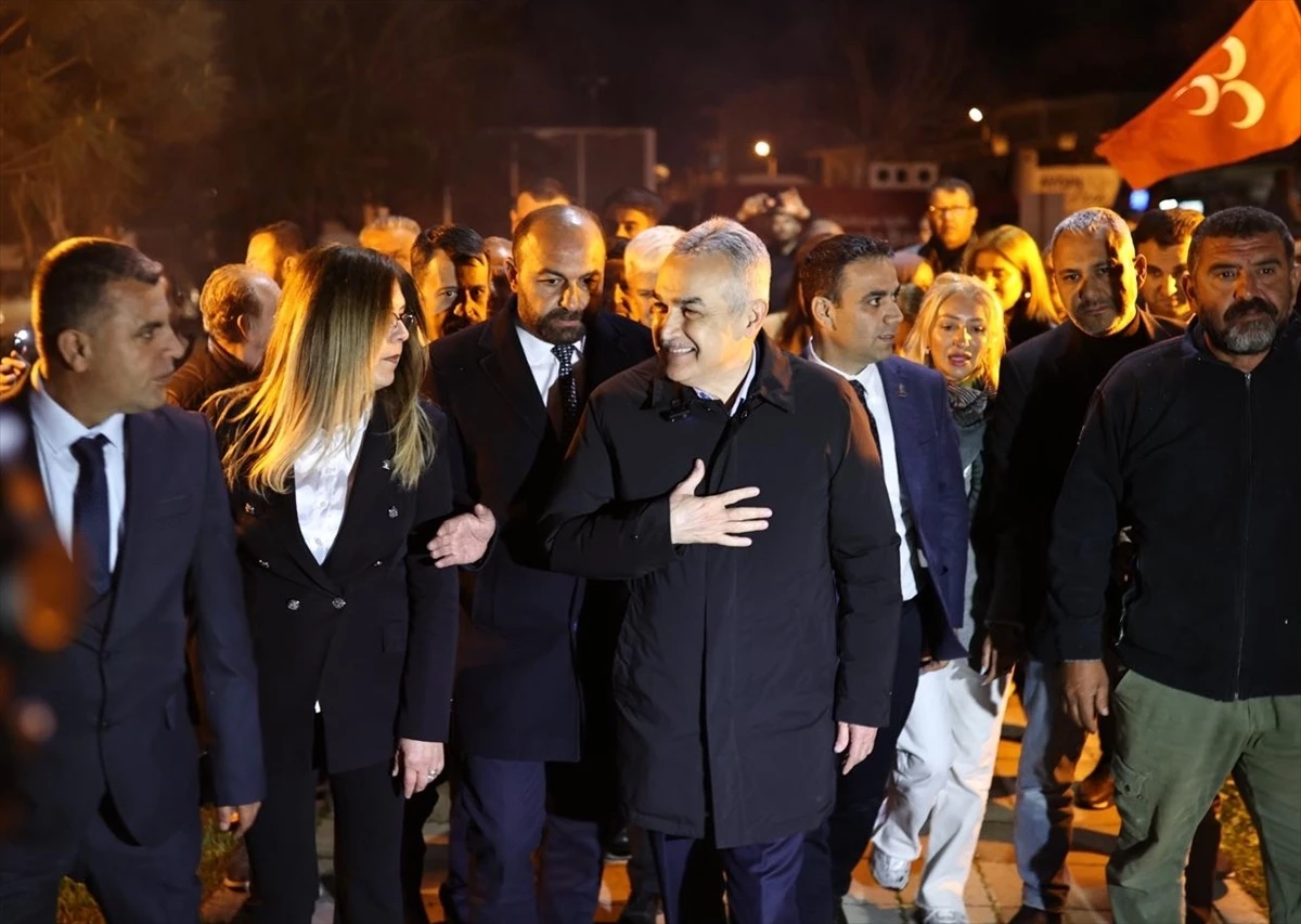 Cumhur İttifakı Aydın Büyükşehir Belediye Başkan Adayı Mustafa Savaş Söke'de Destek İstedi