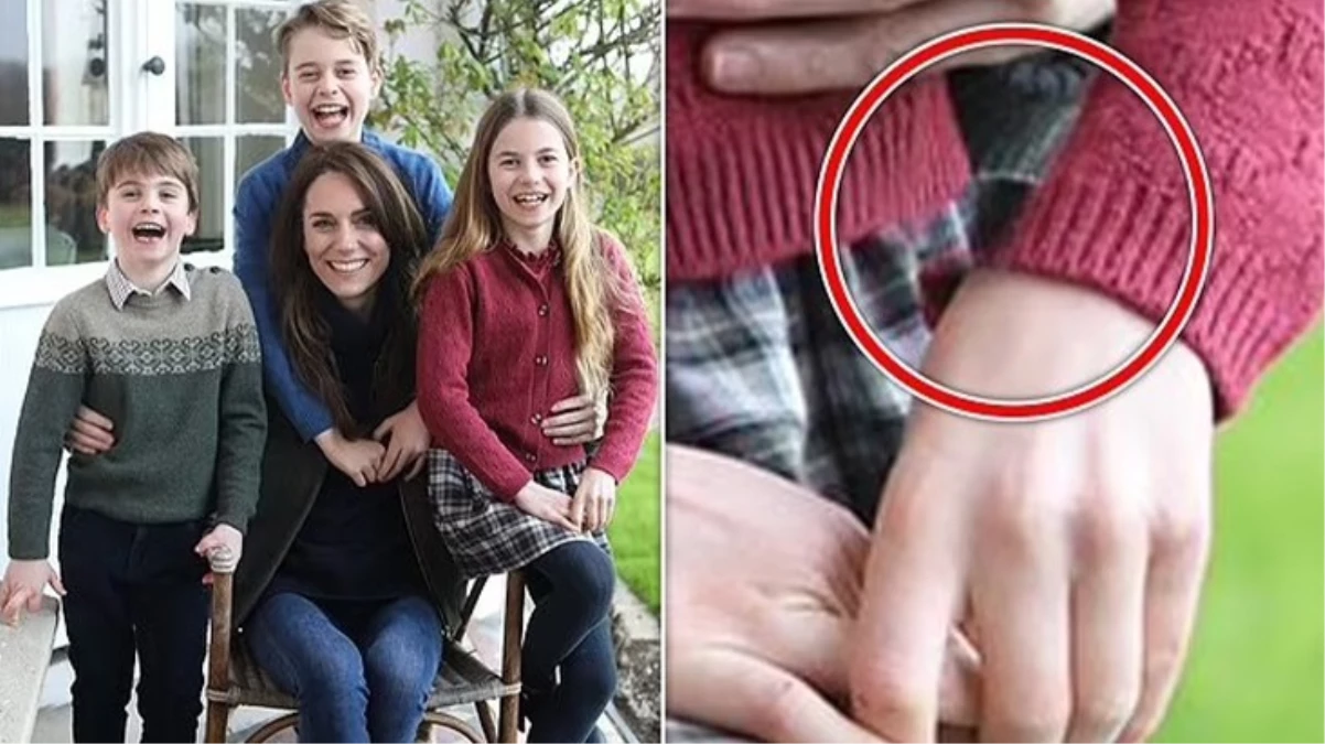 Galler Prensesi Kate Middleton'ın ameliyat sonrası ilk fotoğrafında 'montaj' iddiası