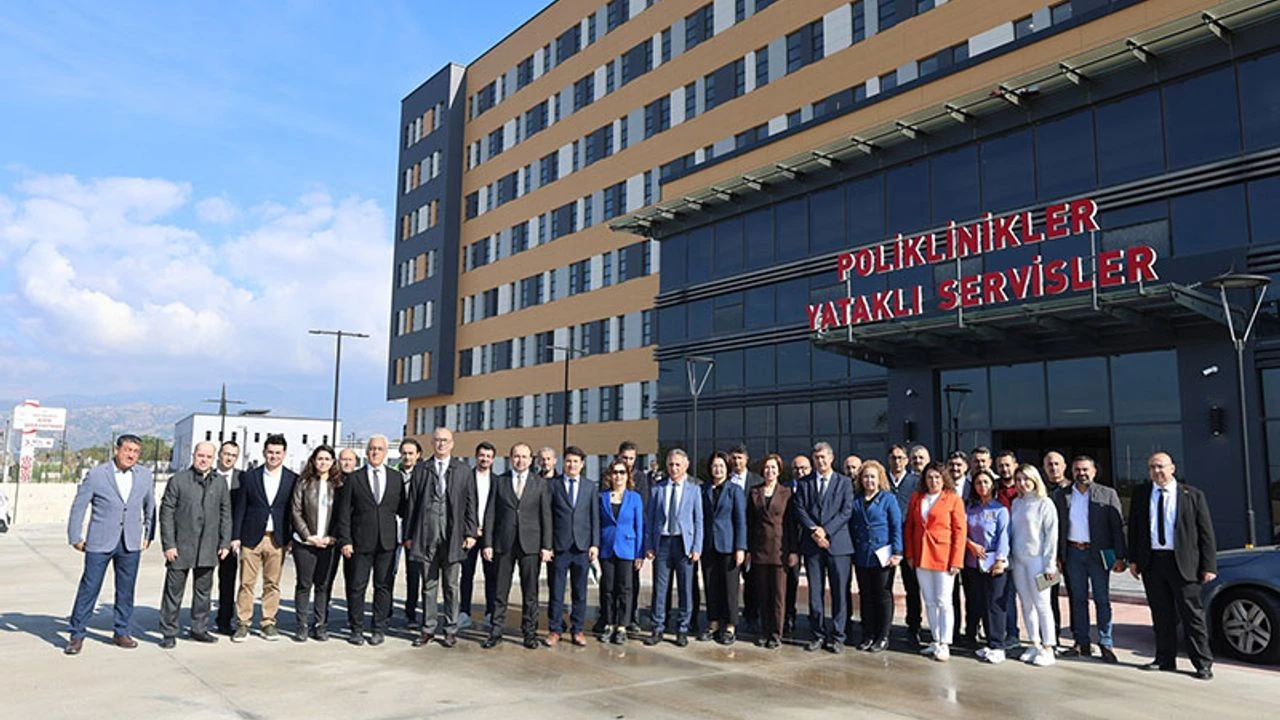 Aydın Şehir Hastanesi’nde Çalışmalar Devam Ediyor